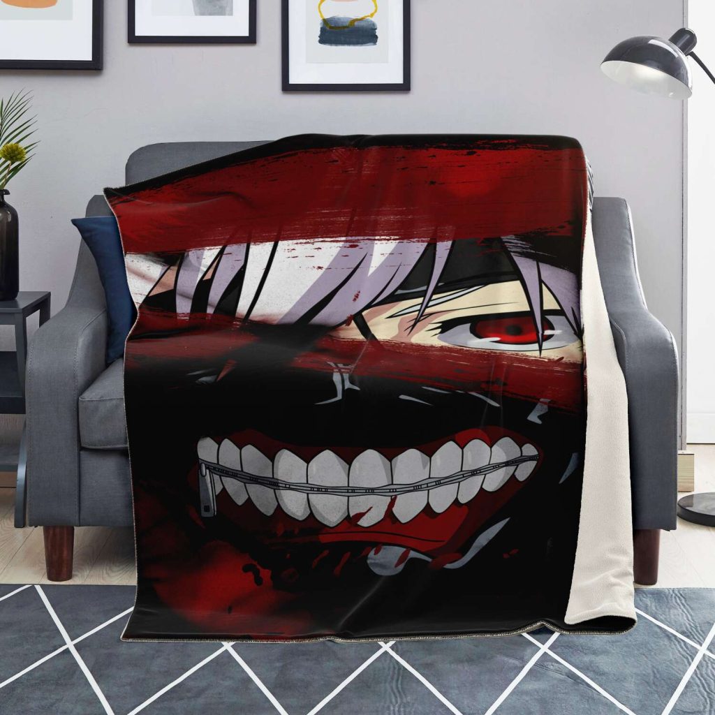 Tokyo Ghoul Microfleece Blanket #03 Premium - Aop