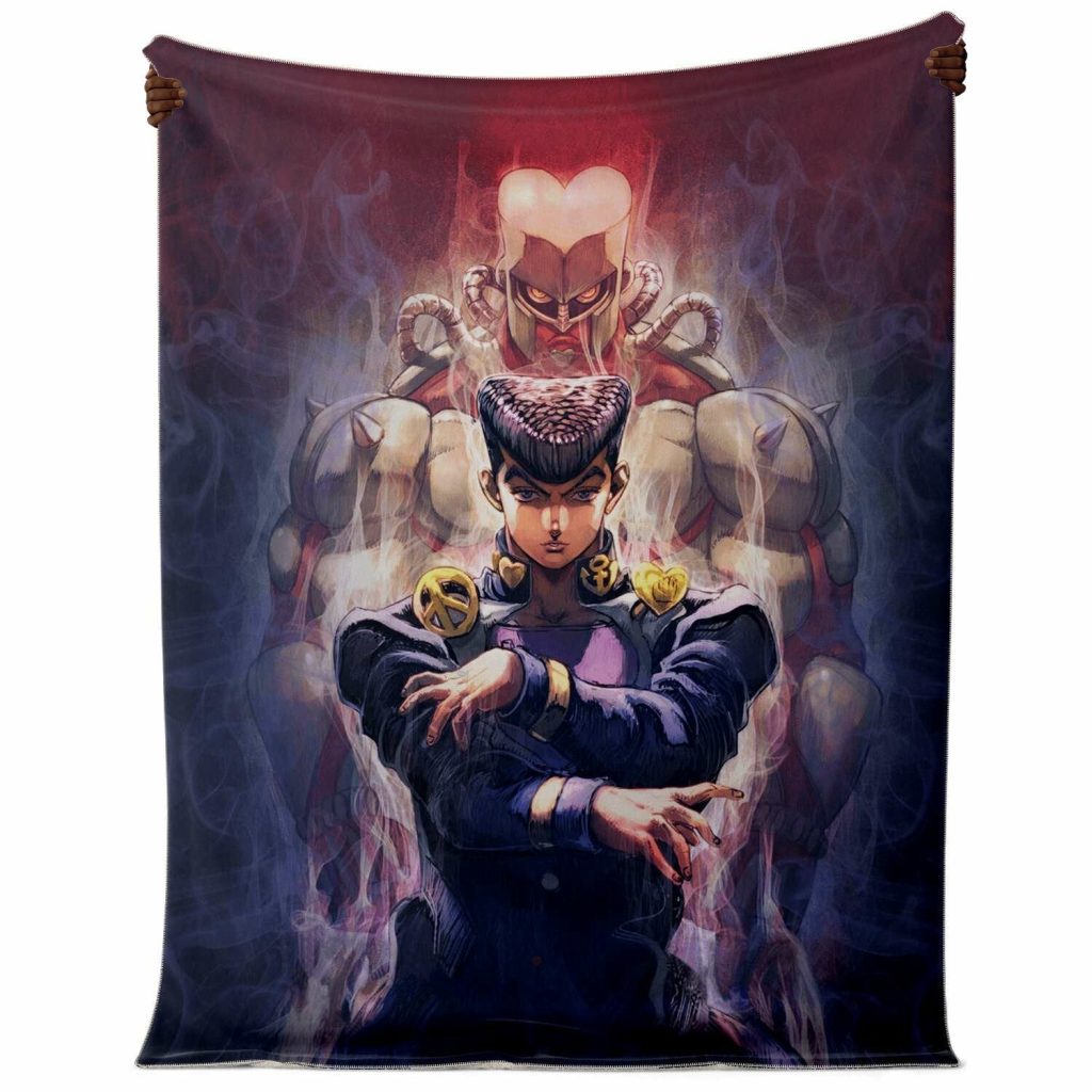 Jjba Microfleece Blanket #06 Premium Blanket - Aop