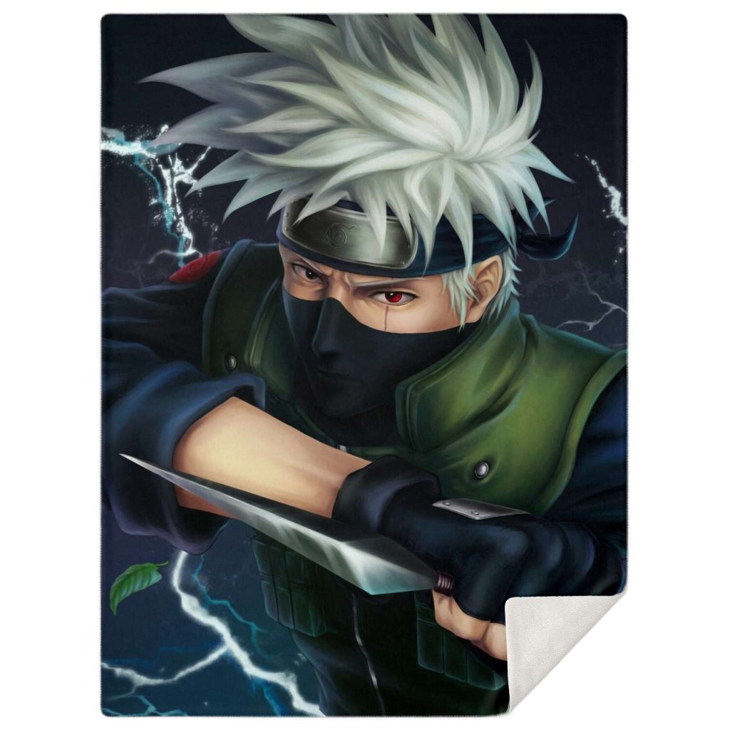 Naruto Microfleece Blanket #07 M Premium - Aop