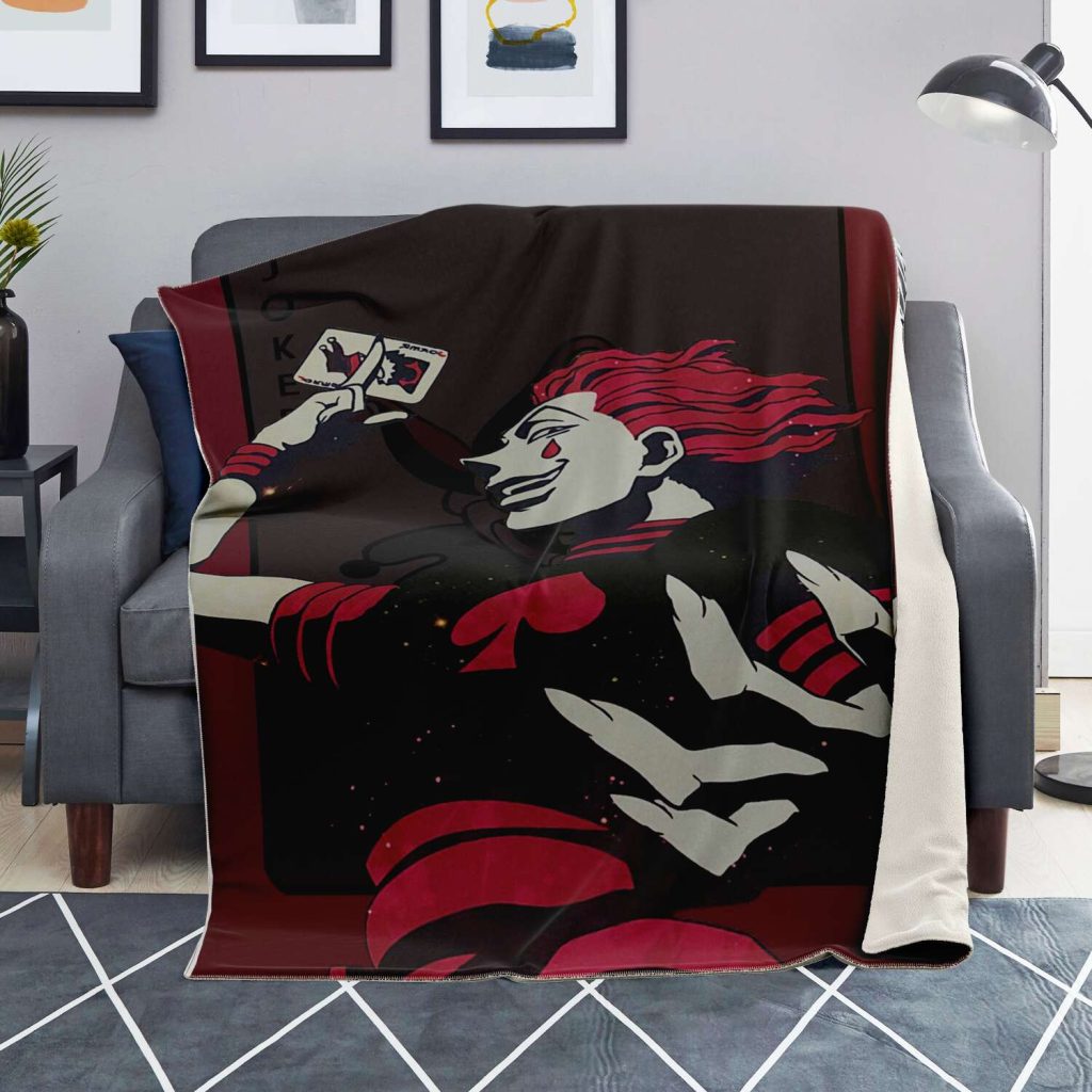 Hisoka Blanket 3D Design H01 Premium Microfleece - Aop