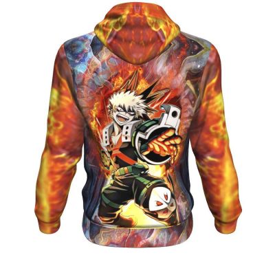 Blazing Bakugo Hoodie