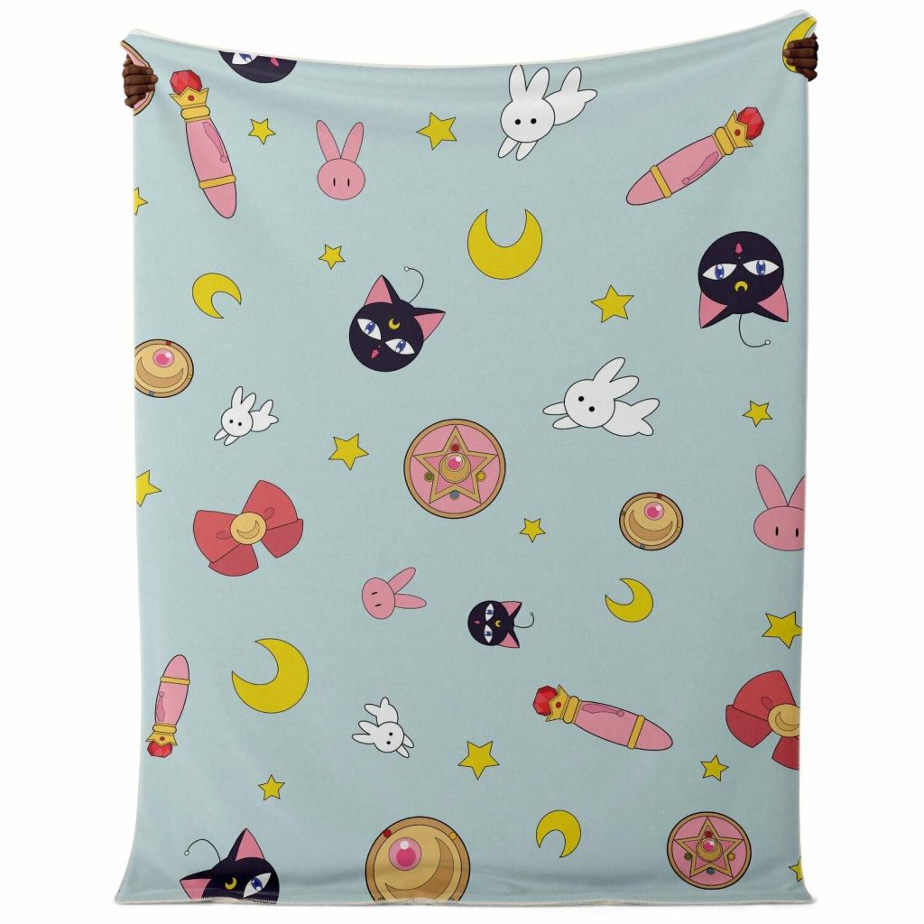 Sailor Moon Microfleece Blanket #05 Premium - Aop