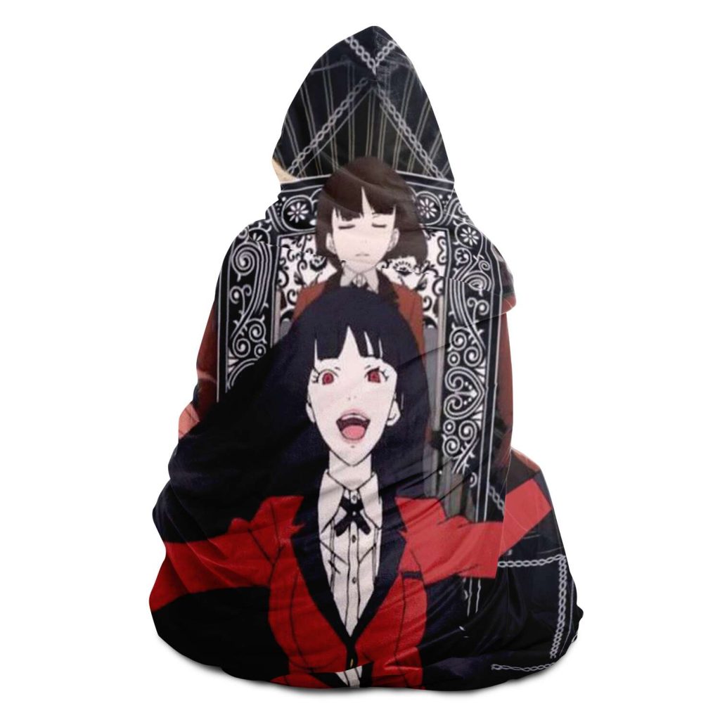 Kakegurui Hooded Blanket #08 - Aop