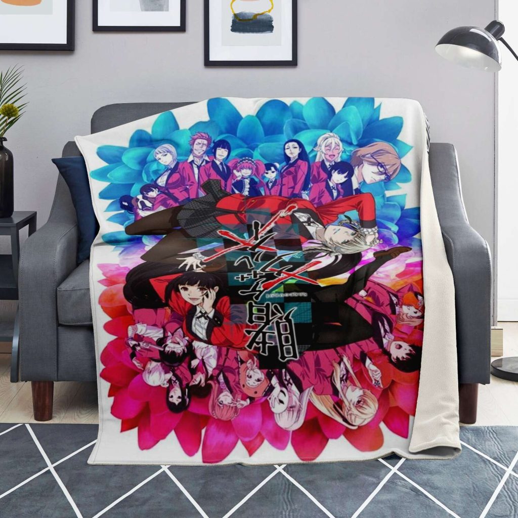 Kakegurui Microfleece Blanket #10 Premium - Aop