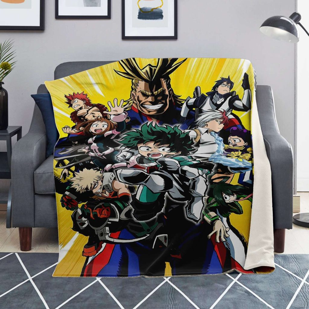 My Hero Academia Microfleece Blanket #04 Premium - Aop