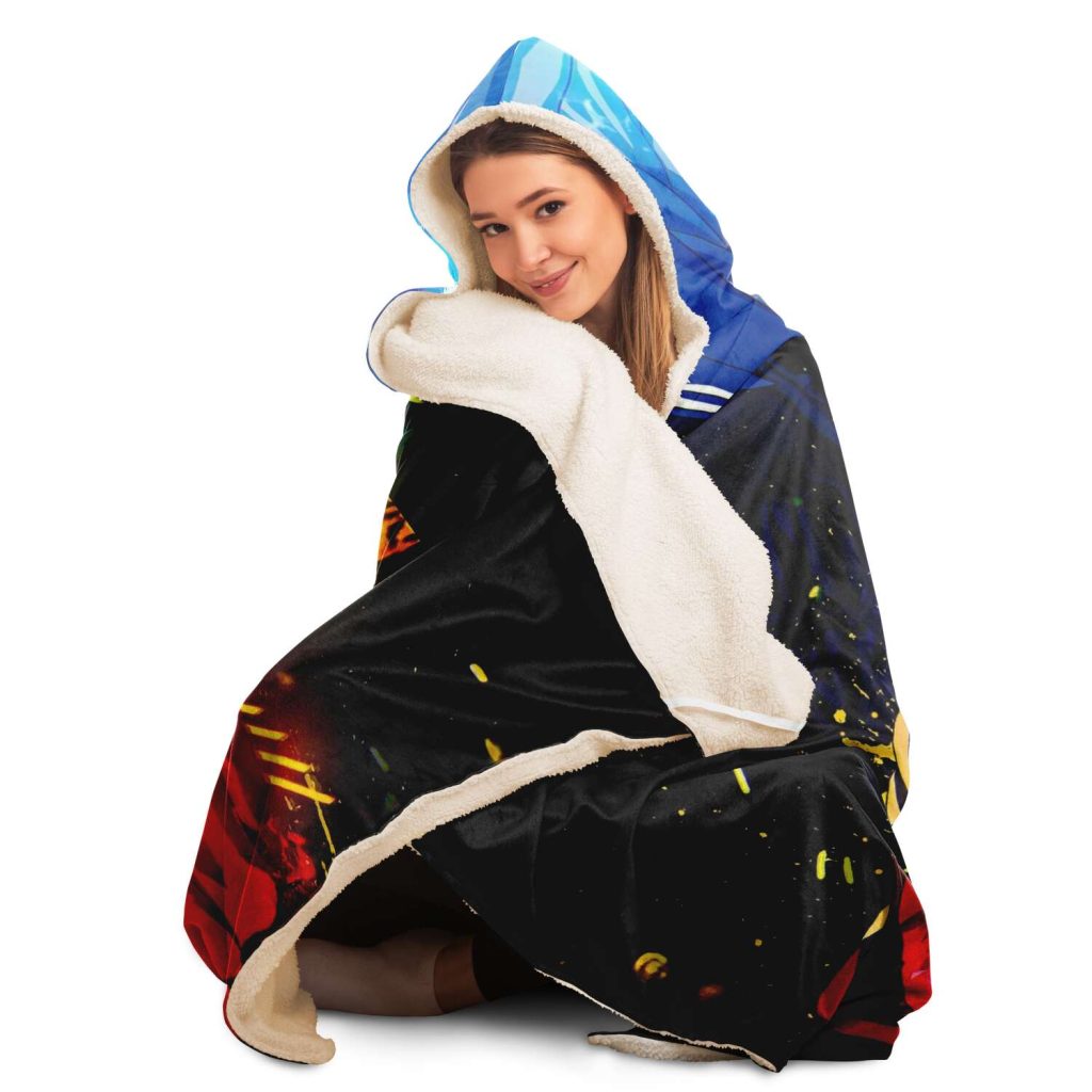 One Punch Man Hooded Blanket #07 - Aop