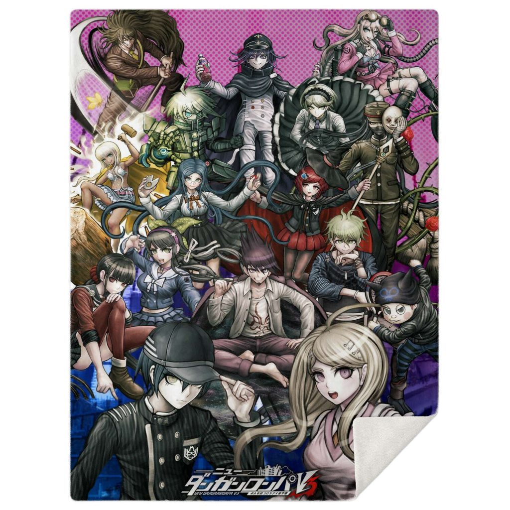 Danganronpa Microfleece Blanket #11 M Premium - Aop