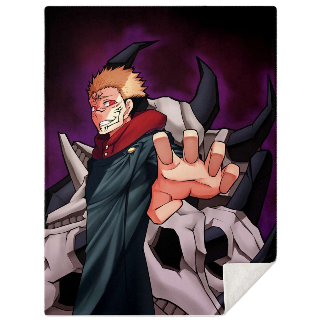 Jujutsu Kaisen Microfleece Blanket #06 M Premium - Aop