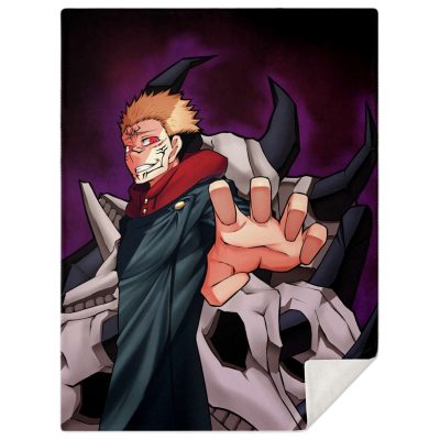 Jujutsu Kaisen Microfleece Blanket #06 M Premium - Aop