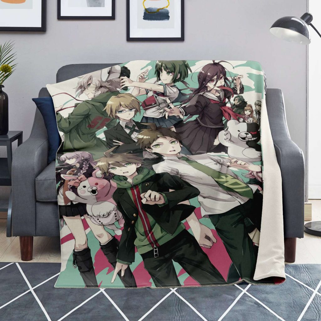 Danganronpa Microfleece Blanket #16 Premium - Aop