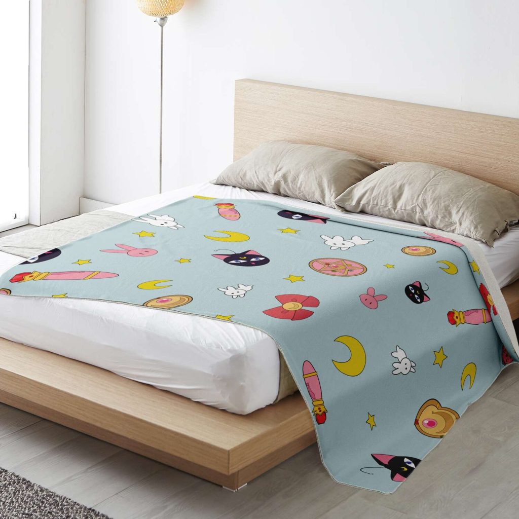 Sailor Moon Microfleece Blanket #05 Premium - Aop