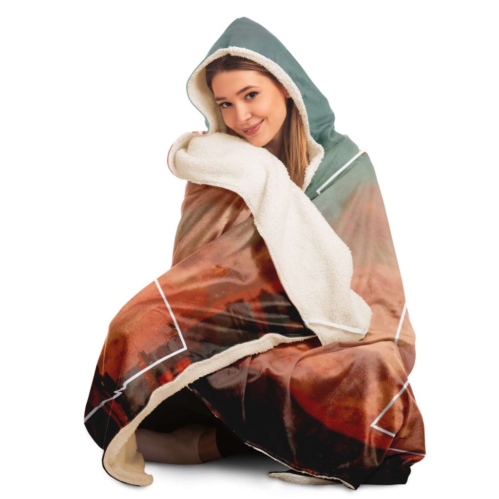 Darling In The Franxx Hooded Blanket #04 - Aop