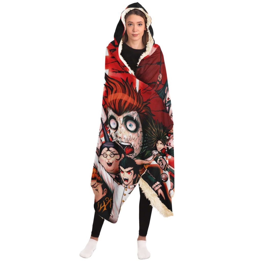 Danganronpa Hooded Blanket #09 - Aop