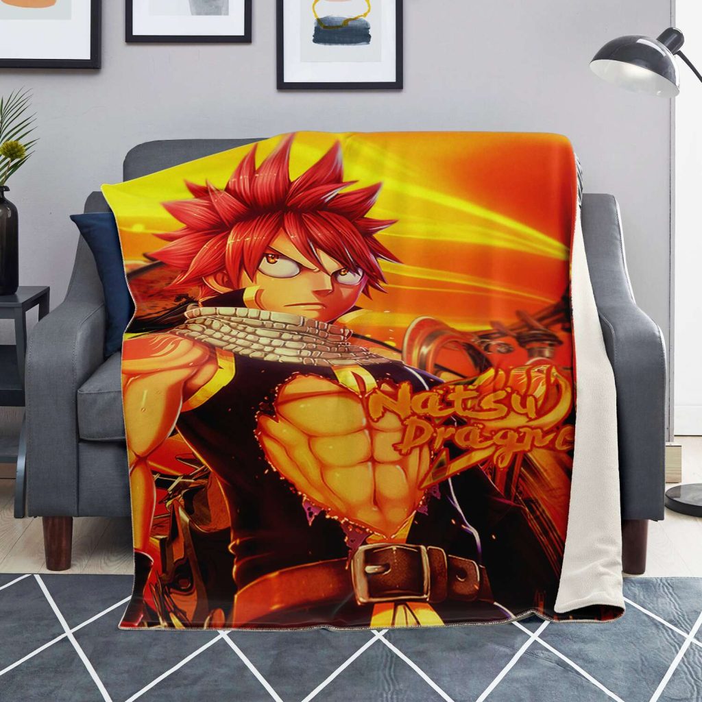 Fairy Tail Microfleece Blanket #10 Premium - Aop