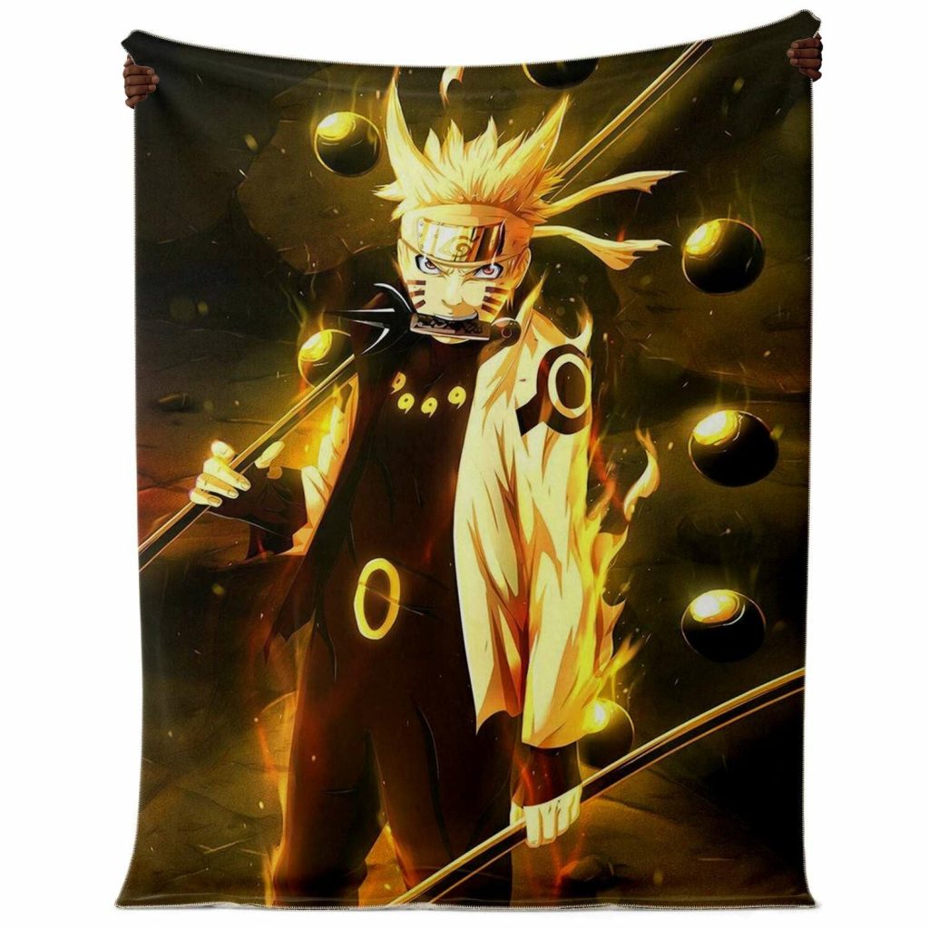 Naruto Microfleece Blanket #10 Premium - Aop