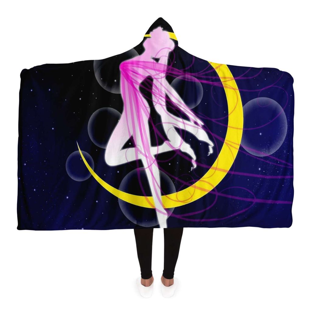 Sailor Moon Hooded Blanket #02 Adult / Premium Sherpa - Aop