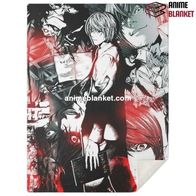 Death Note Microfleece Blanket #03 M Premium - Aop