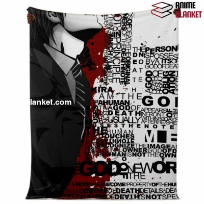 Death Note Microfleece Blanket #07 Premium - Aop