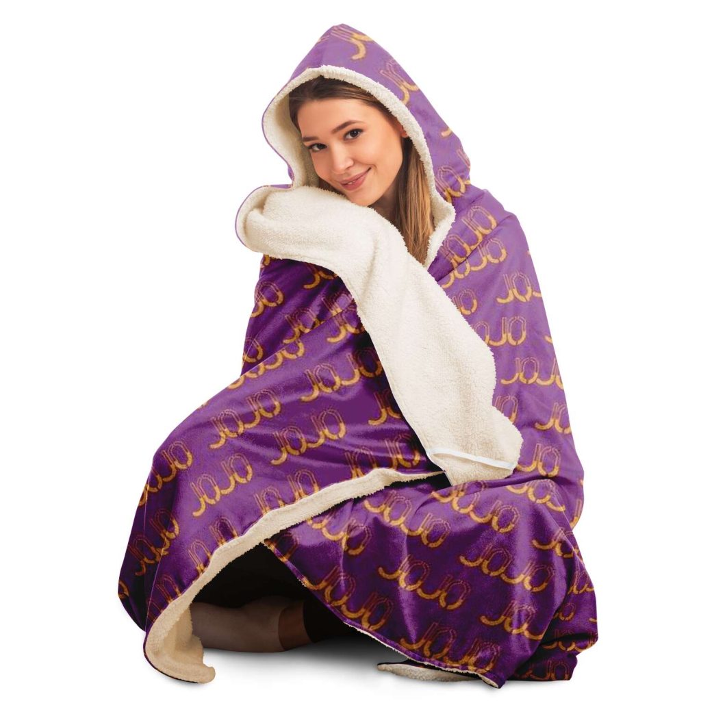 Jjba Hooded Blanket #02 - Aop