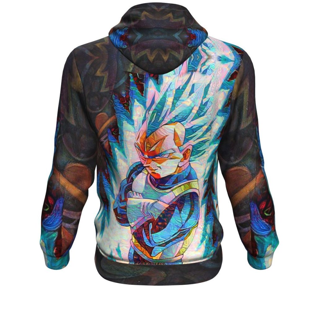 Dragon Ball Z Blazing Vegeta Hoodie