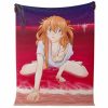 Evangelion Asuka Hentai Blanket Premium Microfleece - Aop