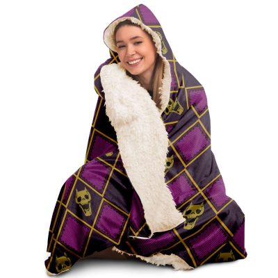Jjba Hooded Blanket #01 - Aop