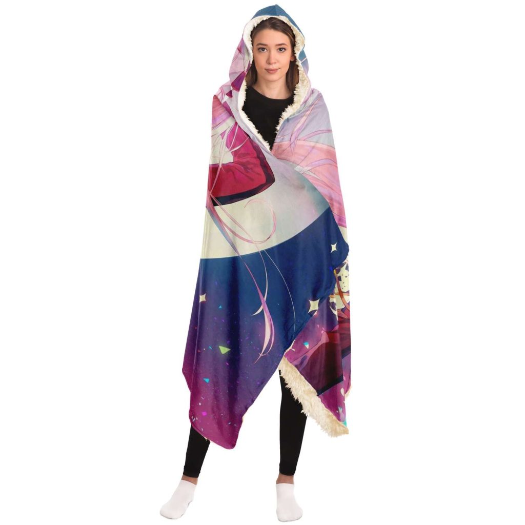 Darling In The Franxx Hooded Blanket #06 - Aop