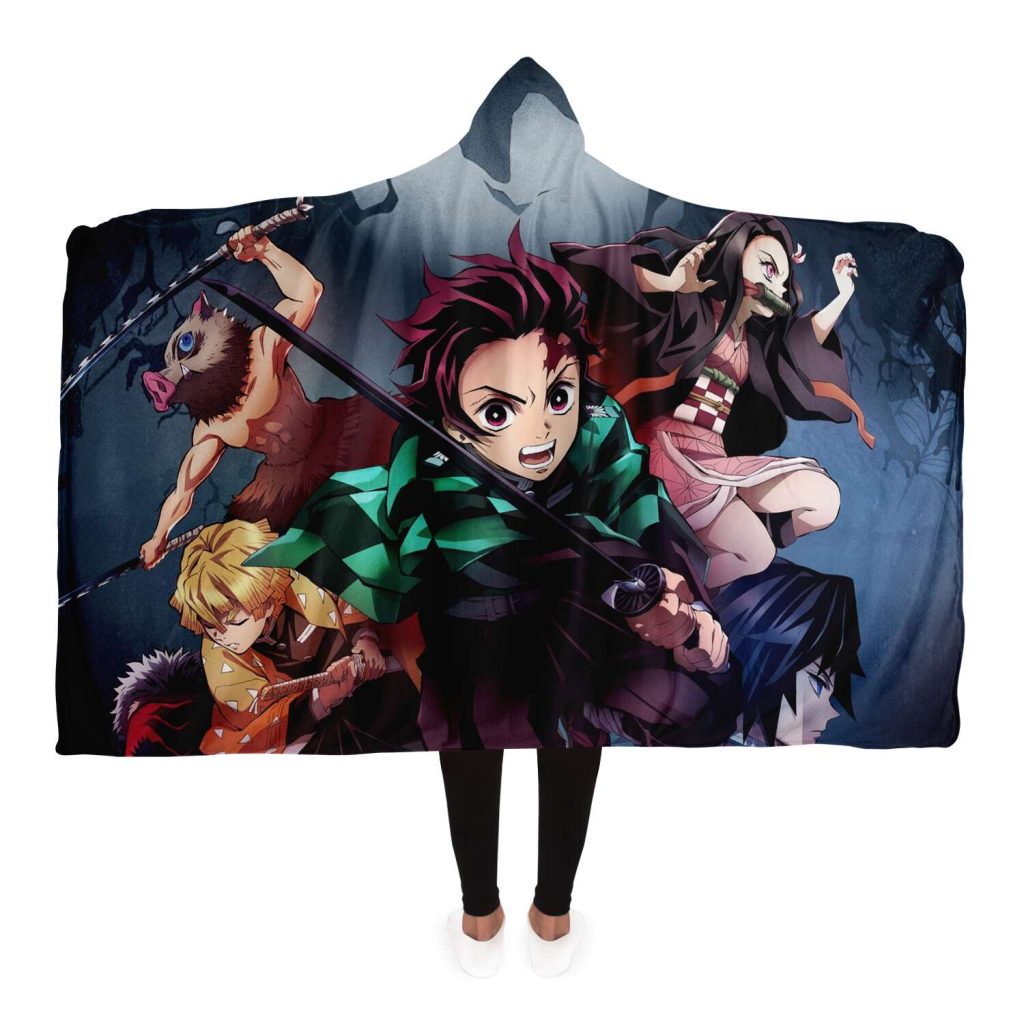 e3fba03c4b9113277ec08a86c5310b23 hoodedBlanket view4 - Anime Blanket Store