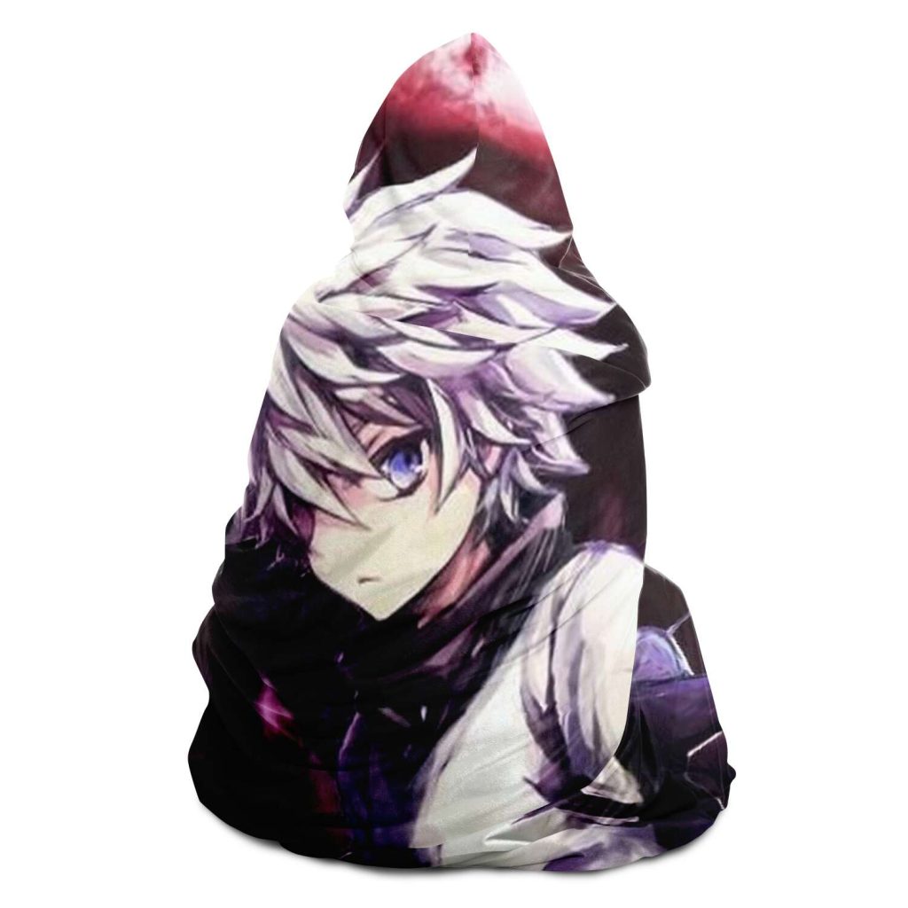 Killua Zoldyck 3D Hooded Blanket H202 - Aop