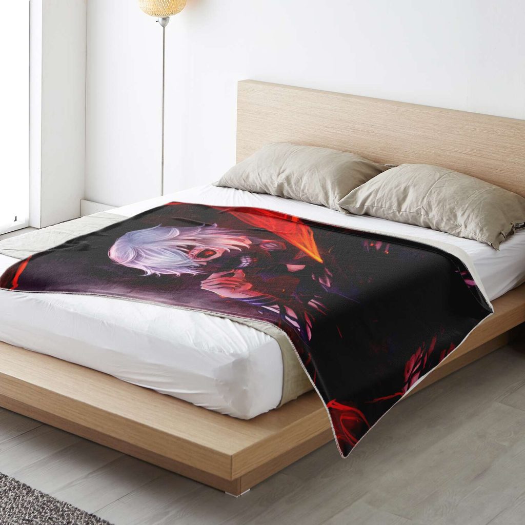 Tokyo Ghoul Microfleece Blanket #01 Premium - Aop