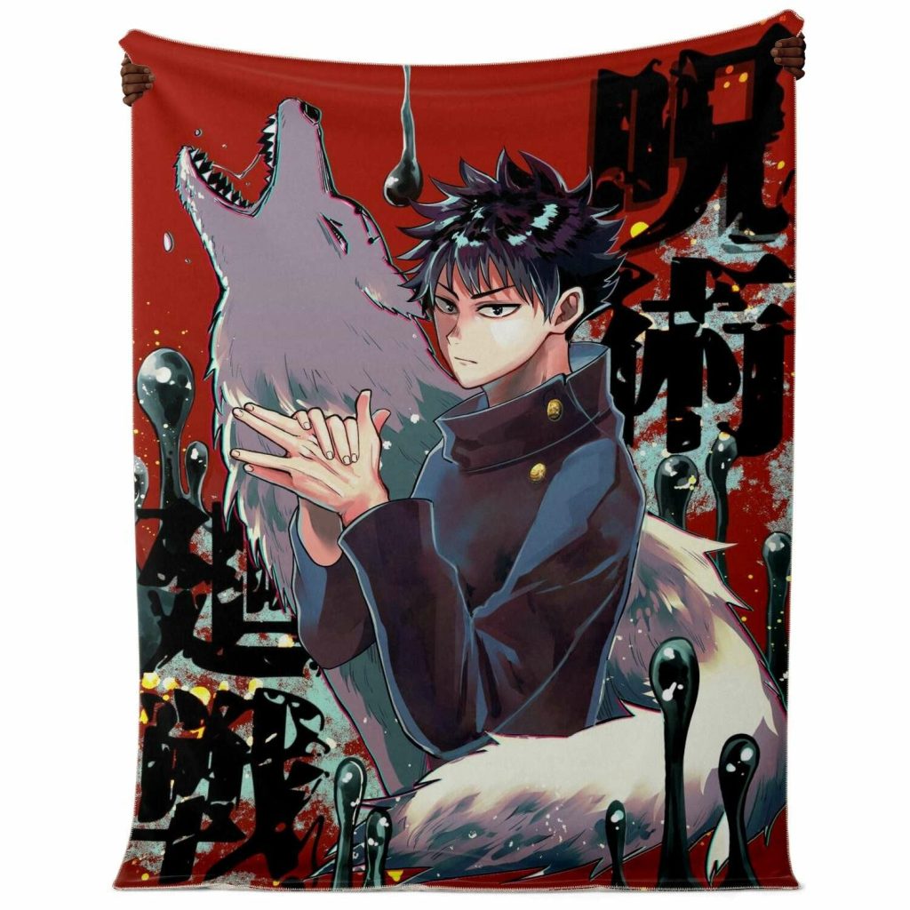 Jujutsu Kaisen Microfleece Blanket #09 Premium - Aop