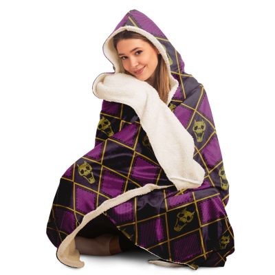 Jjba Hooded Blanket #01 - Aop