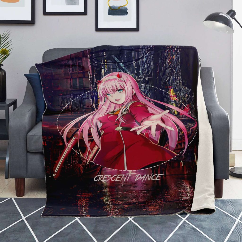 Darling In The Franxx Microfleece Blanket #01 Premium - Aop