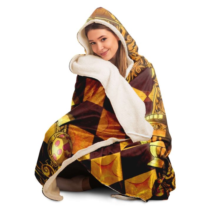 Jjba Hooded Blanket #03 - Aop
