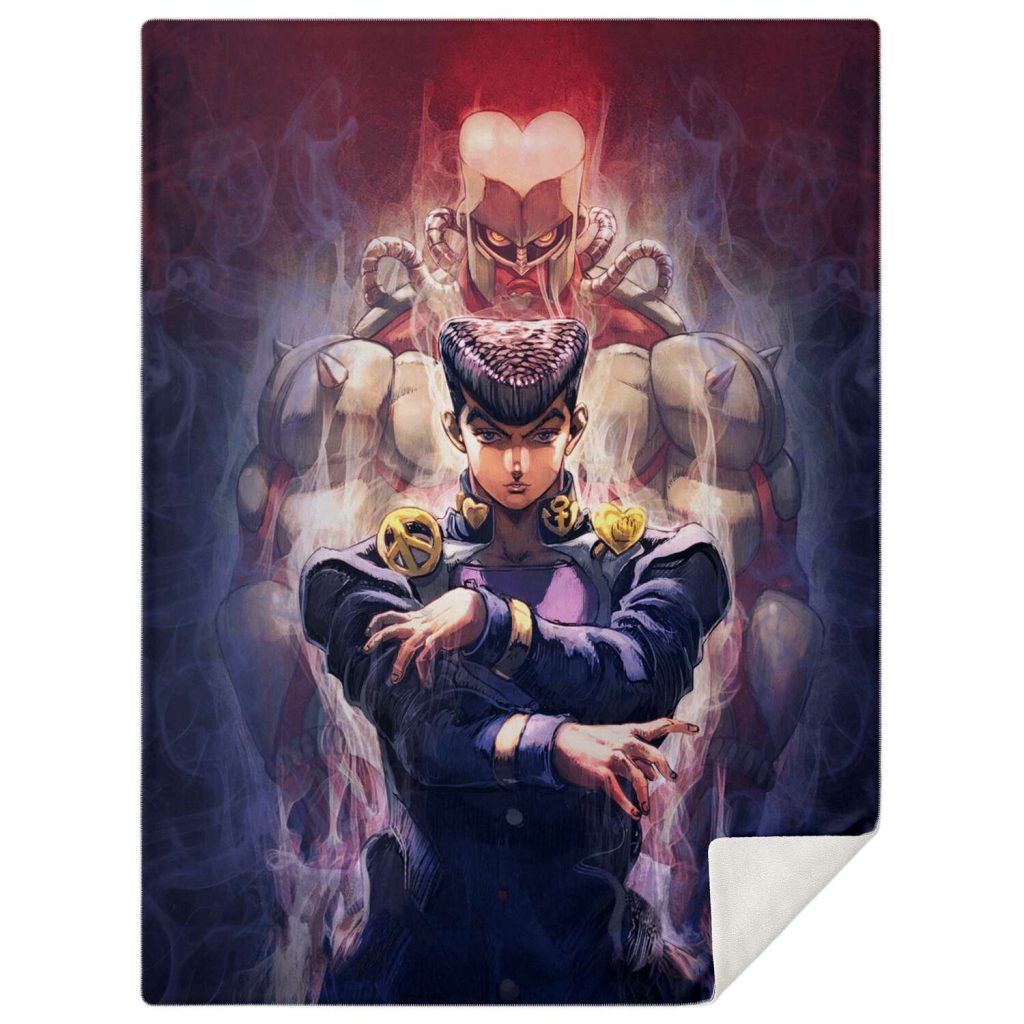 Jjba Microfleece Blanket #06 M Premium Blanket - Aop