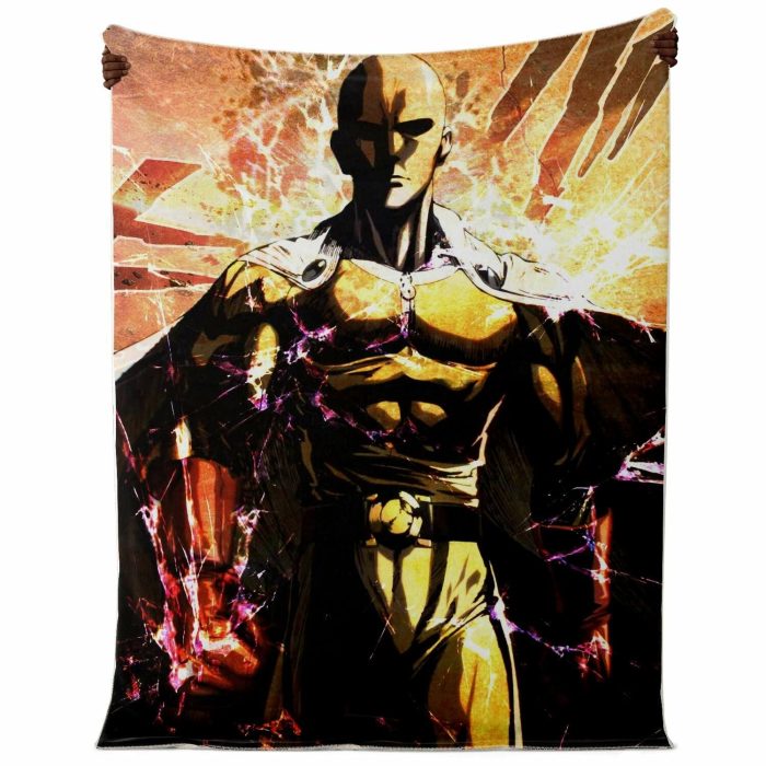 One Punch Man Microfleece Blanket #02 Premium - Aop
