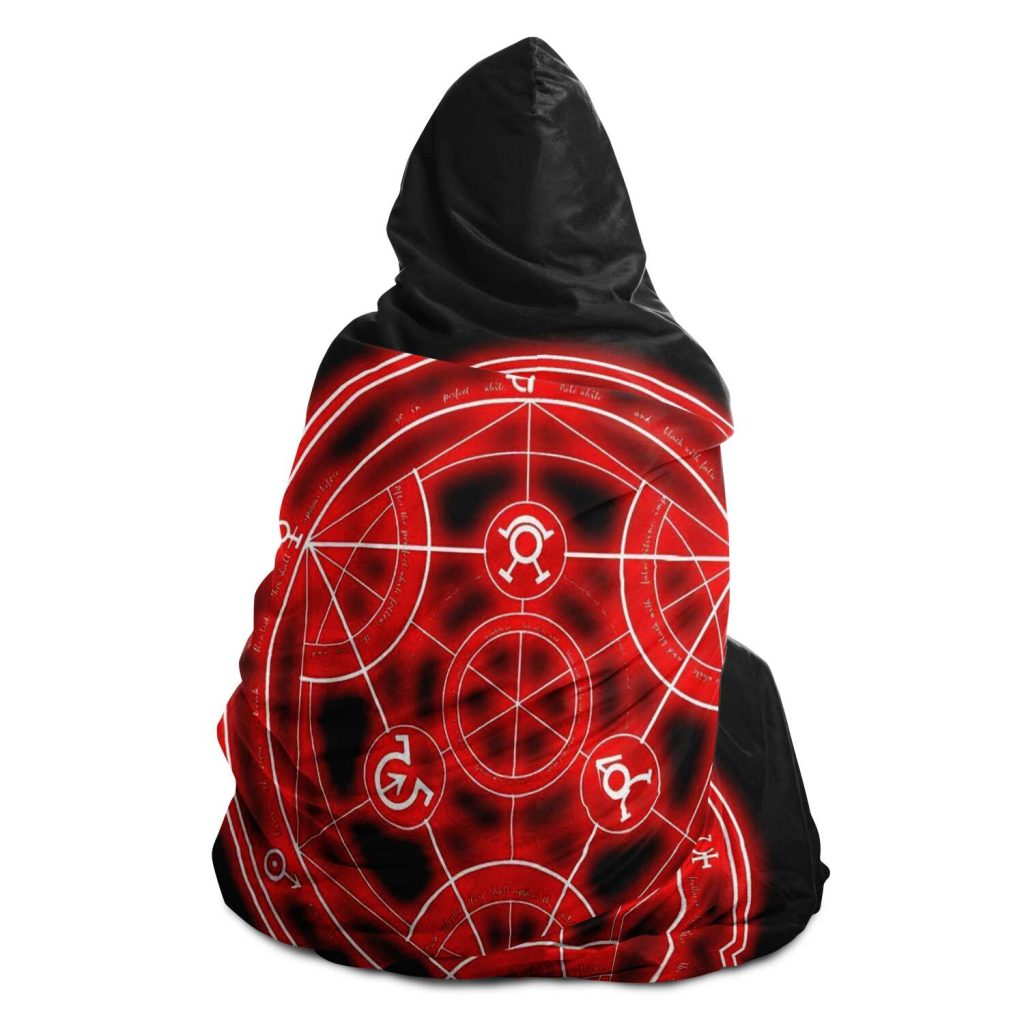 Fullmetal Alchemist Hooded Blanket #07 - Aop