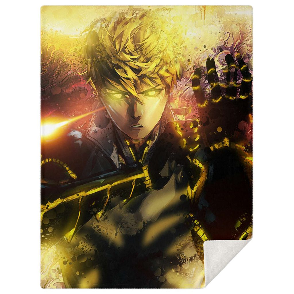 One Punch Man Microfleece Blanket #05 M Premium - Aop