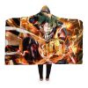 My Hero Academia Midoriya Izuku 3D Hooded Blanket Adult / Premium Sherpa - Aop