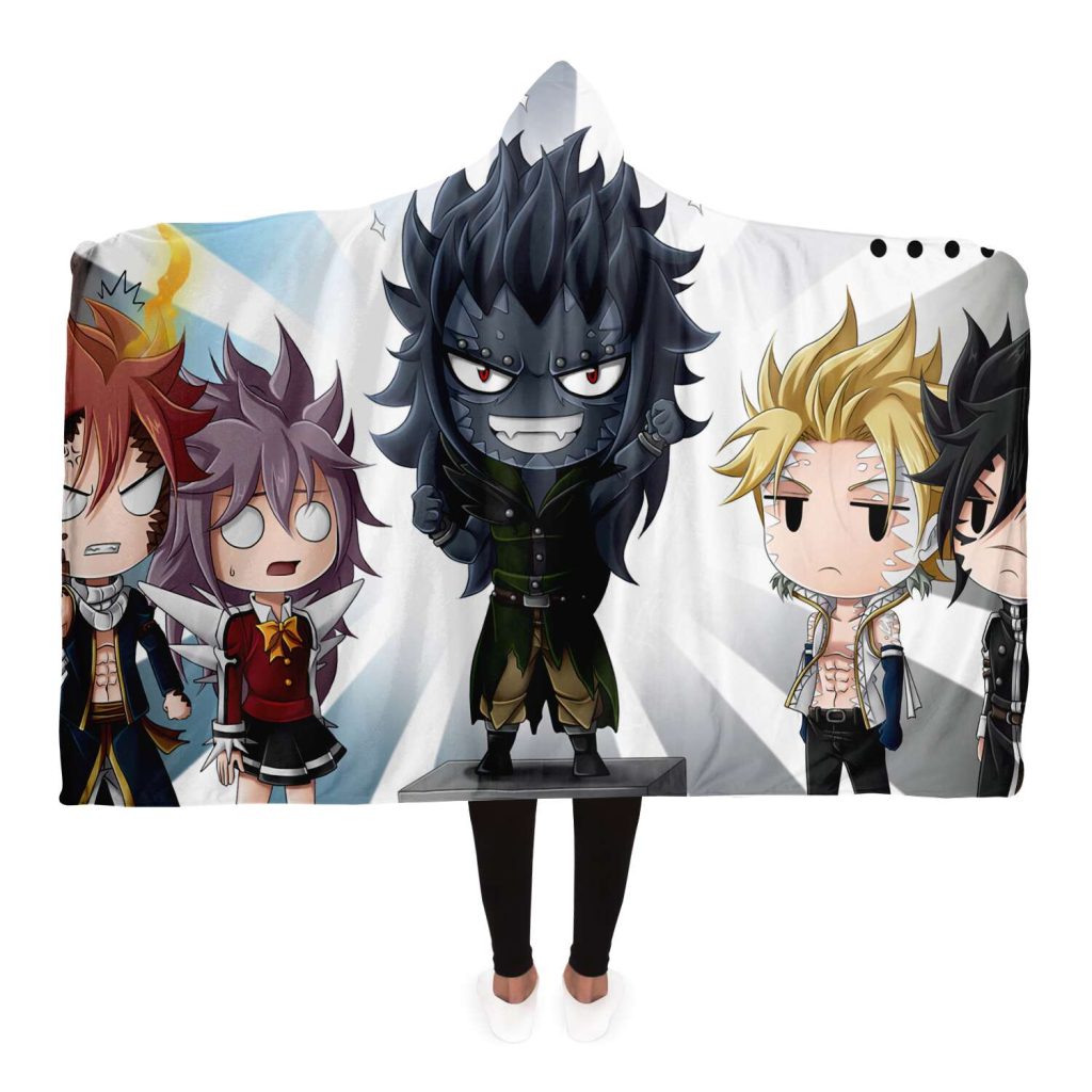 Fairy Tail Hooded Blanket #10 Adult / Premium Sherpa - Aop