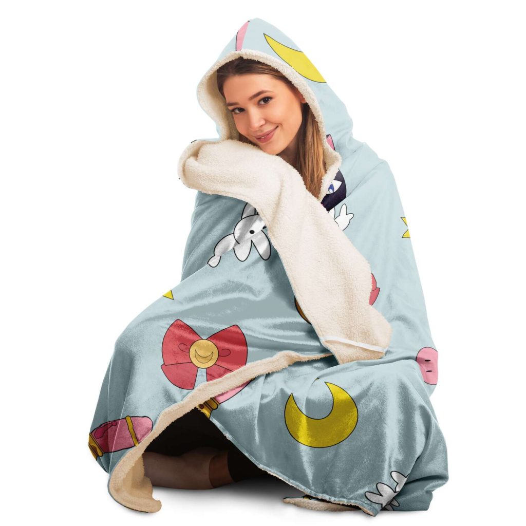 Sailor Moon Hooded Blanket #07 - Aop