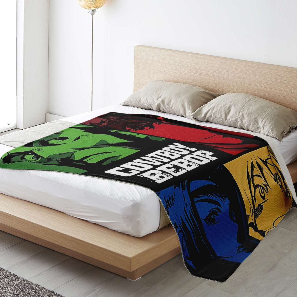 Cowboy Bebop Microfleece Blanket #06 Premium Microfleece - Aop