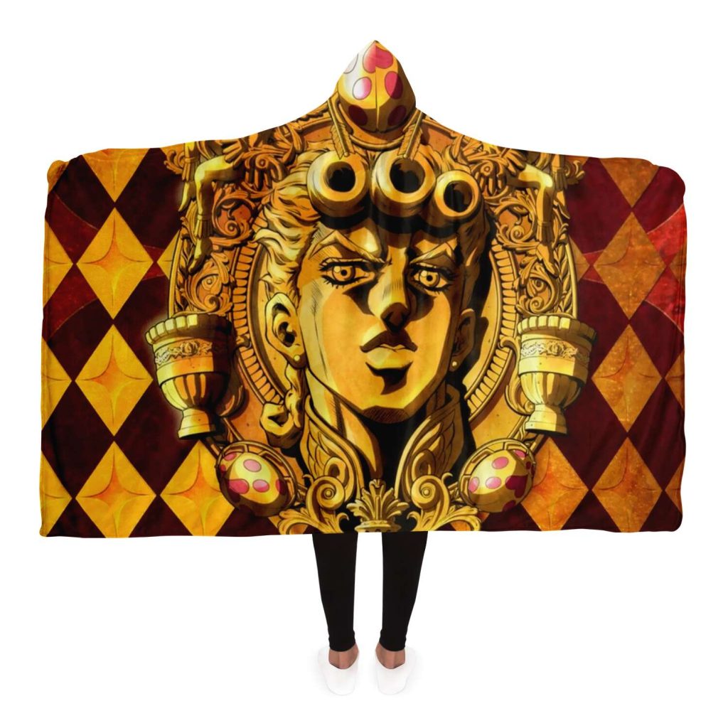 Jjba Hooded Blanket #03 Adult / Premium Sherpa - Aop