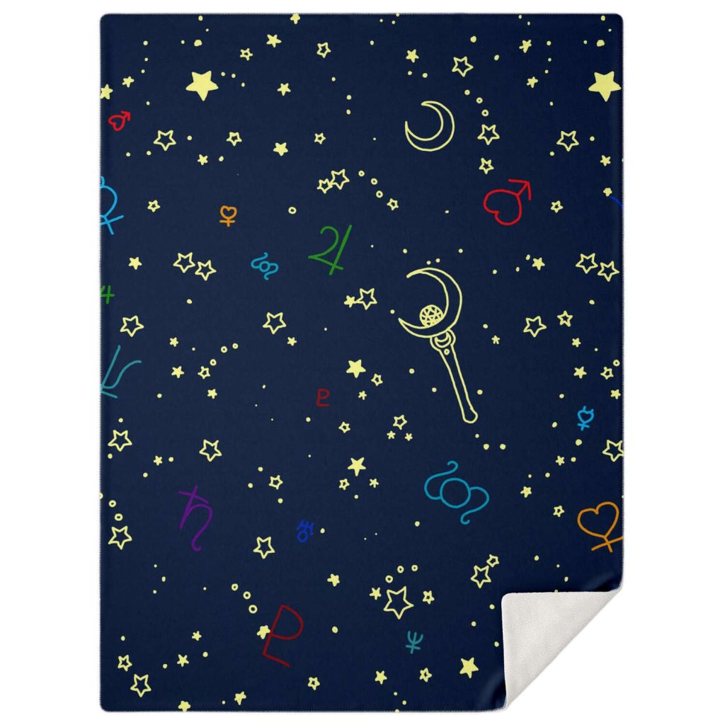 Sailor Moon Microfleece Blanket #12 M Premium - Aop