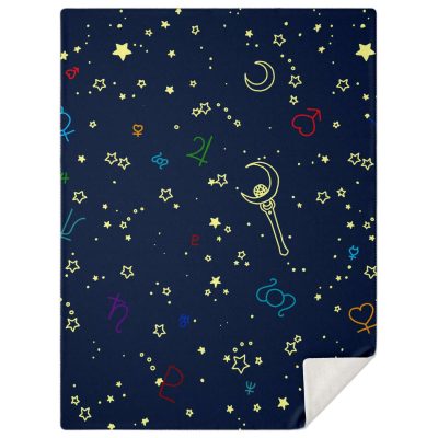Sailor Moon Microfleece Blanket #12 M Premium - Aop