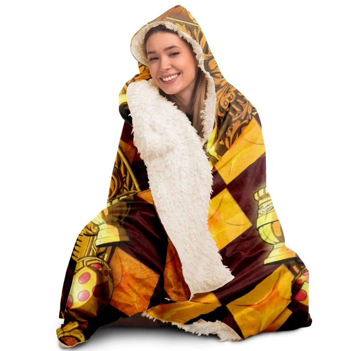 Jjba Hooded Blanket #03 - Aop