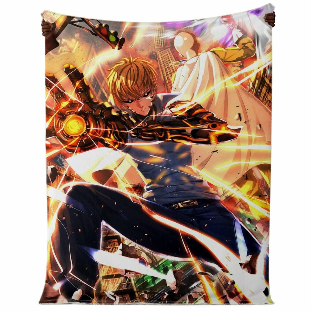 One Punch Man Microfleece Blanket #03 Premium - Aop