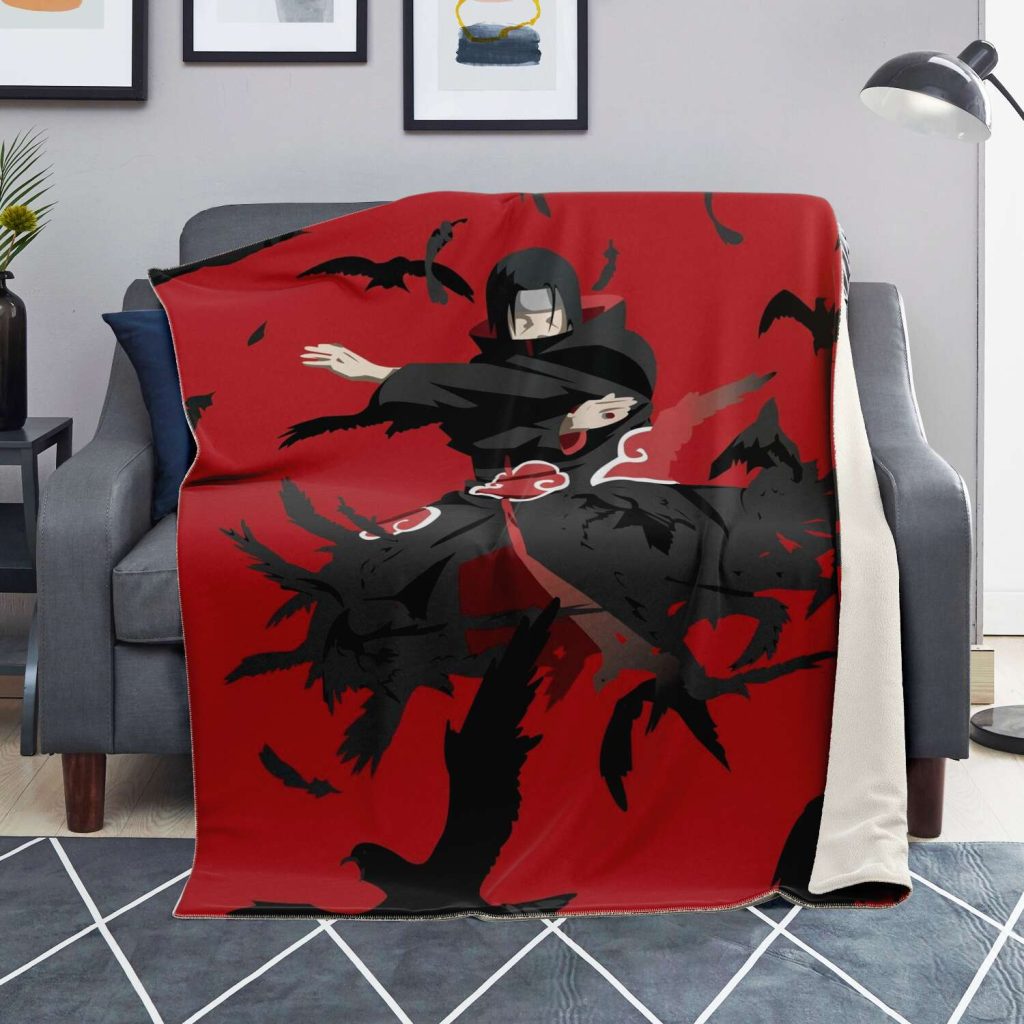 Naruto Microfleece Blanket #02 Premium - Aop