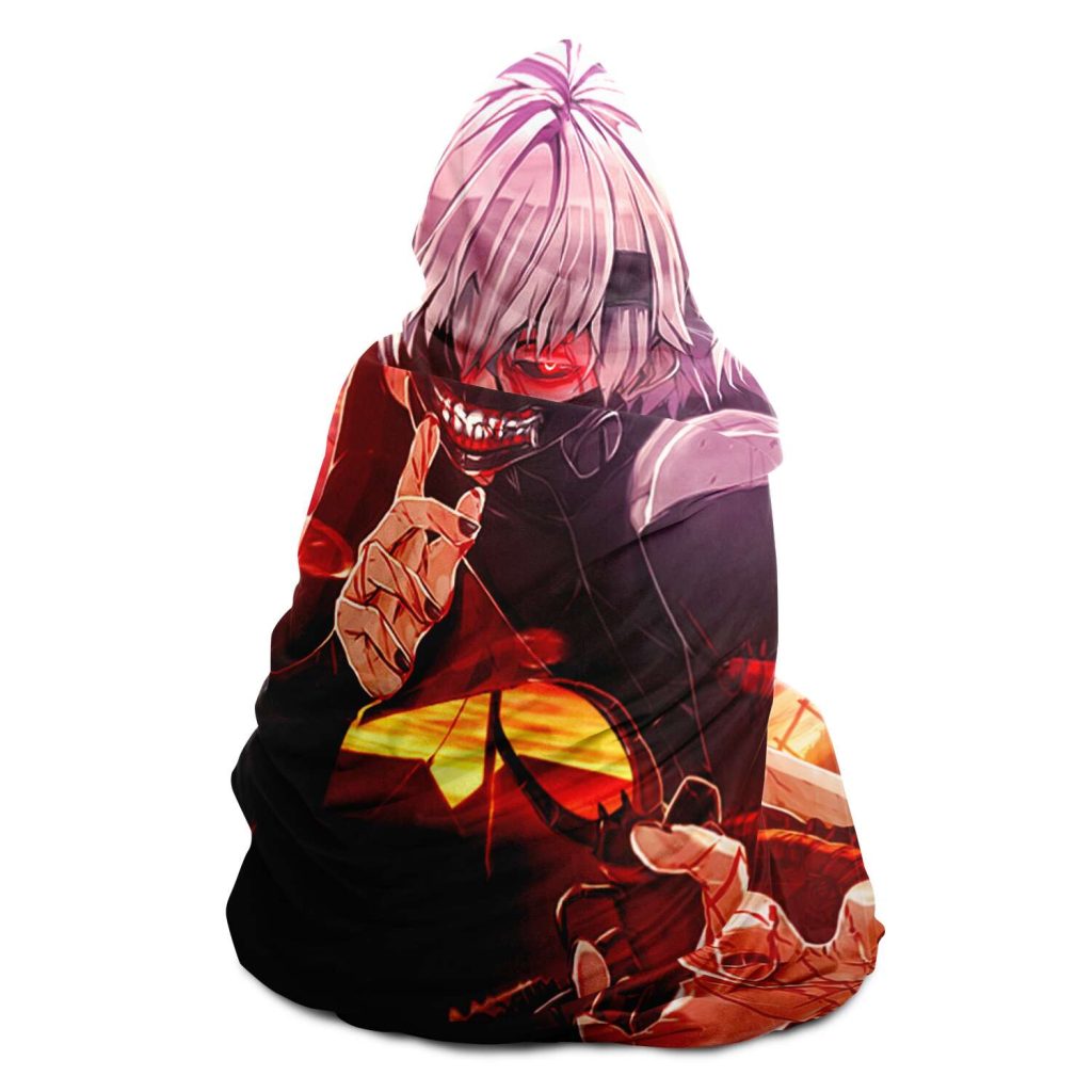 Tokyo Ghoul Hooded Blanket #07 - Aop