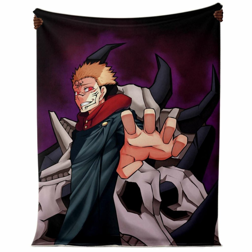 Jujutsu Kaisen Microfleece Blanket #06 Premium - Aop